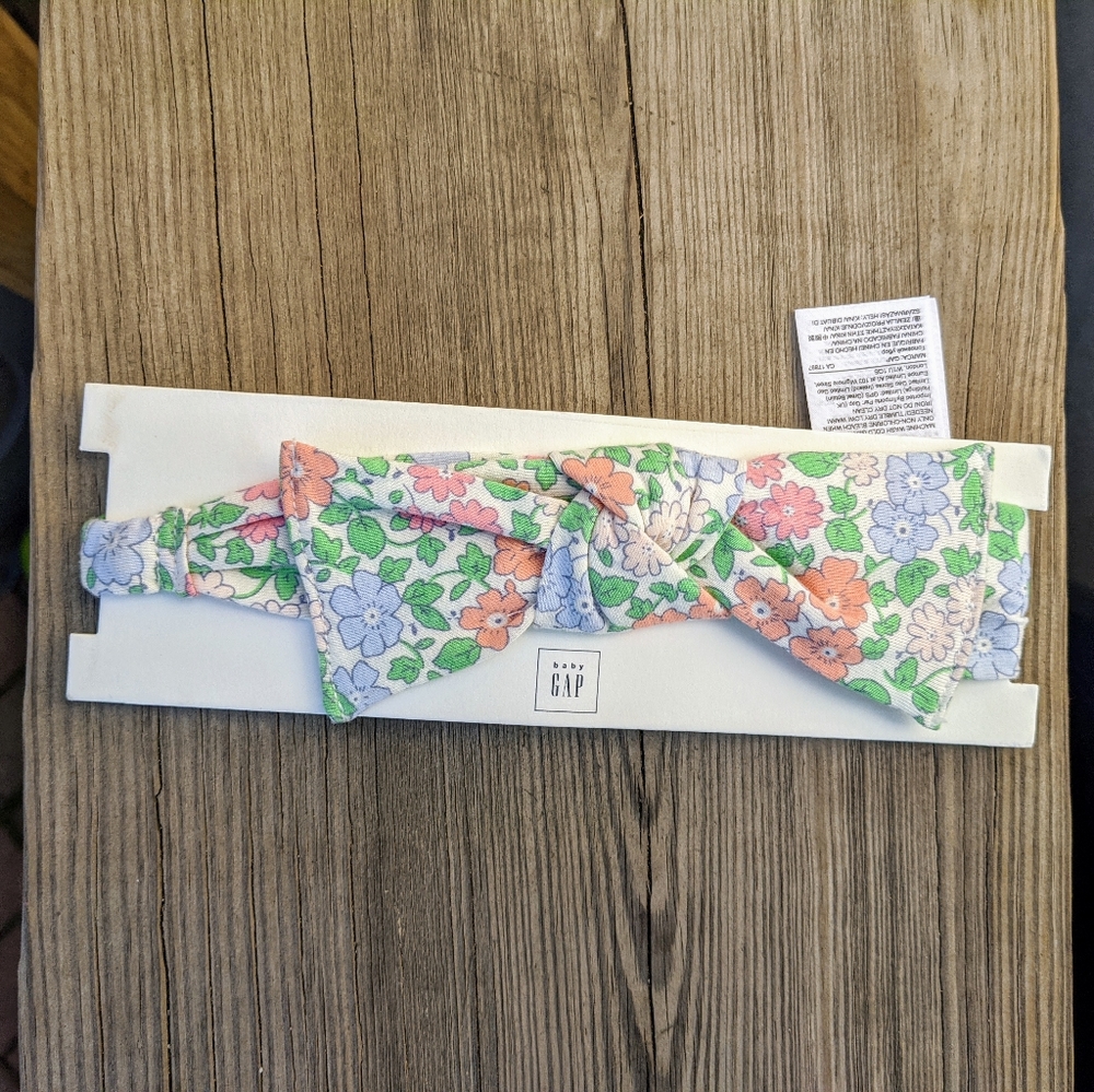 GAP Girl Floral Headband NWT